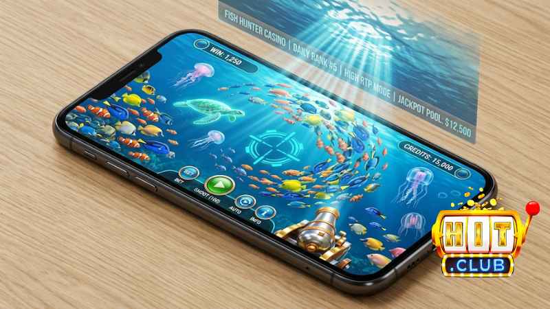 Giao diện sảnh Bắn Cá Hitclub 3D sắc nét, chân thực nhất