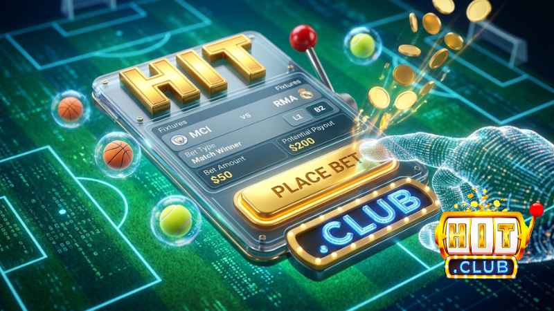Thao tác lên vé cược thể thao tại Hitclub vô cùng nhanh chóng