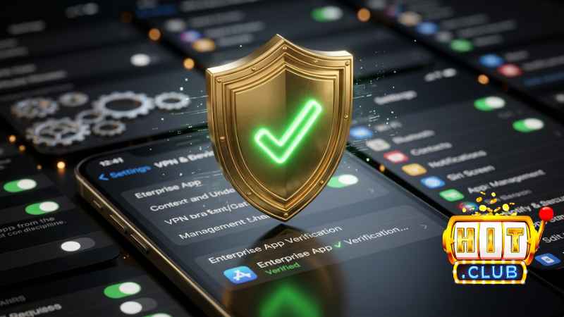 Xác minh cấp quyền tin cậy cho ứng dụng trên iOS
